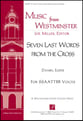 Seven Last Words from the Cross SSAATTBB choral sheet music cover